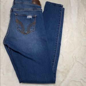 Hollister low rise skinny jeans